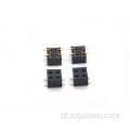 Conector de cabeçalho fêmea de passo de 2,54 mm 4P